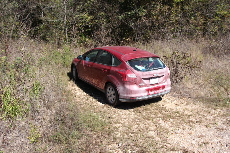 Lot of gravel roads and a few low water bridges to get here